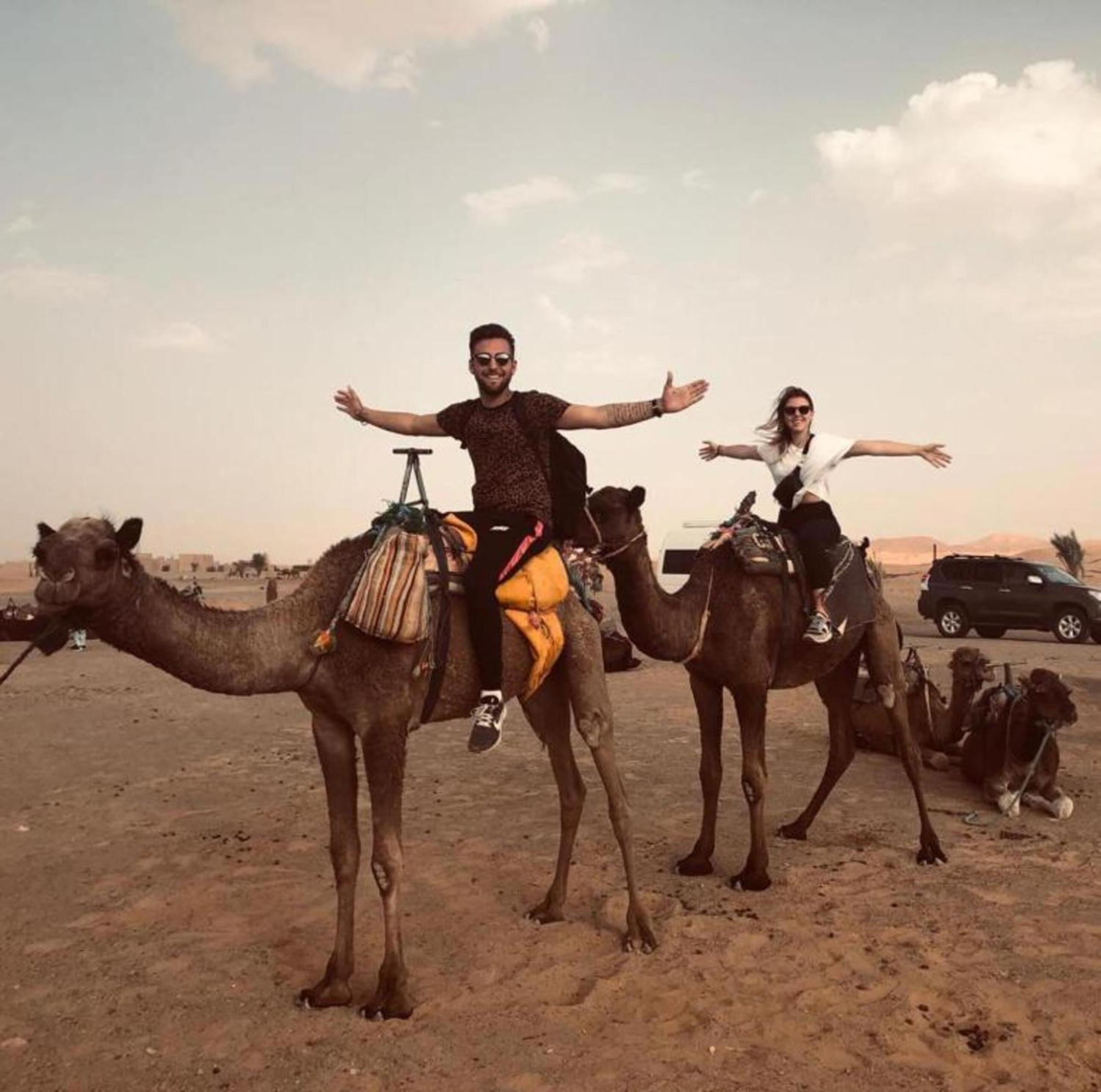 Camel Trekking Desert Camp Мерзуга Екстер'єр фото
