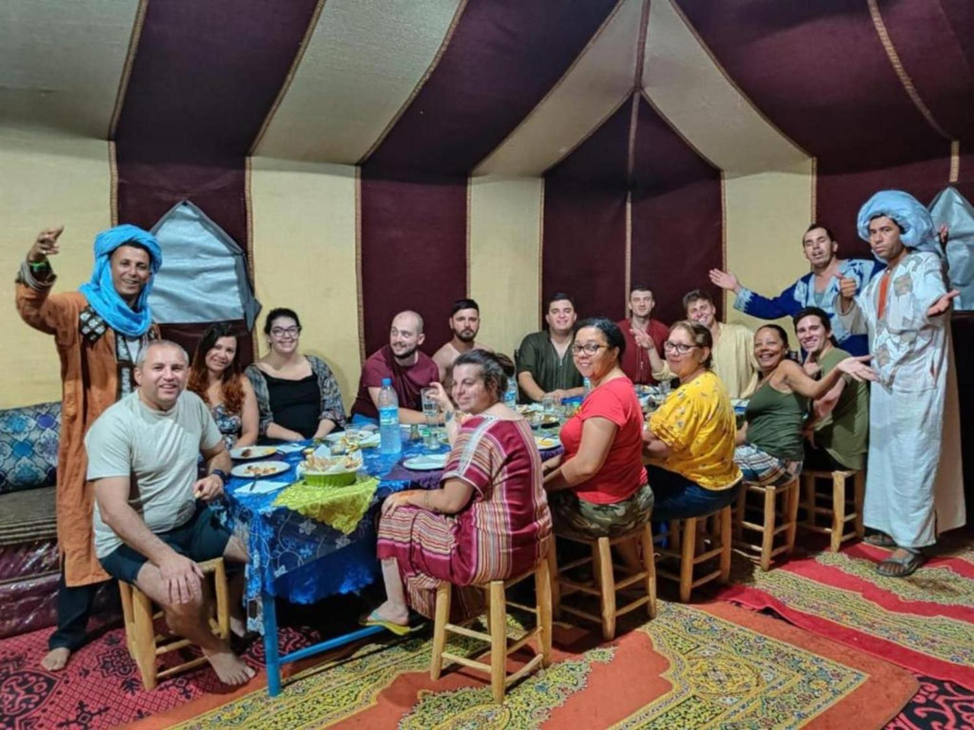 Camel Trekking Desert Camp Мерзуга Екстер'єр фото