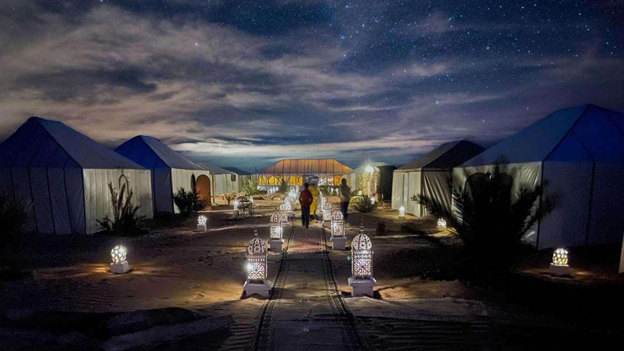Camel Trekking Desert Camp Мерзуга Екстер'єр фото