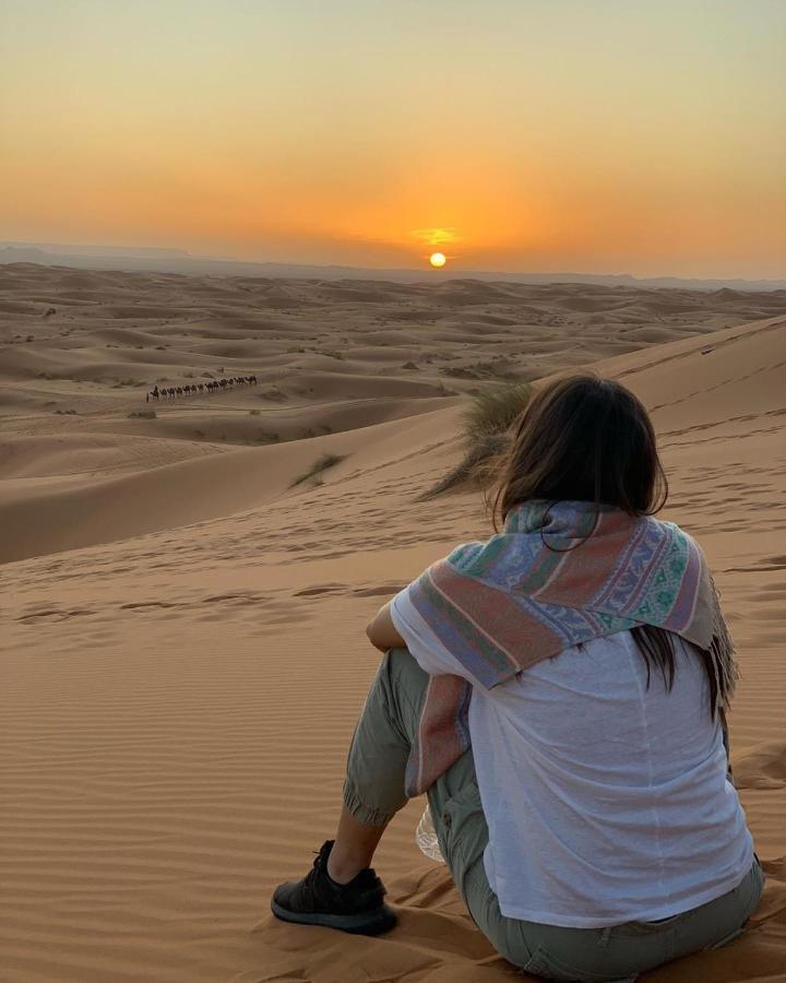 Camel Trekking Desert Camp Мерзуга Екстер'єр фото
