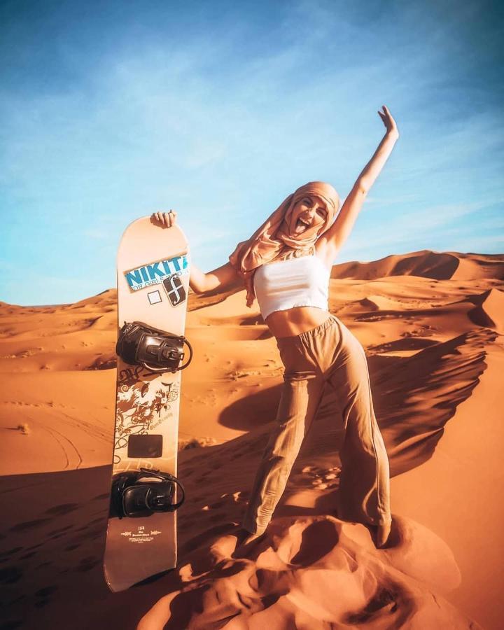 Camel Trekking Desert Camp Мерзуга Екстер'єр фото