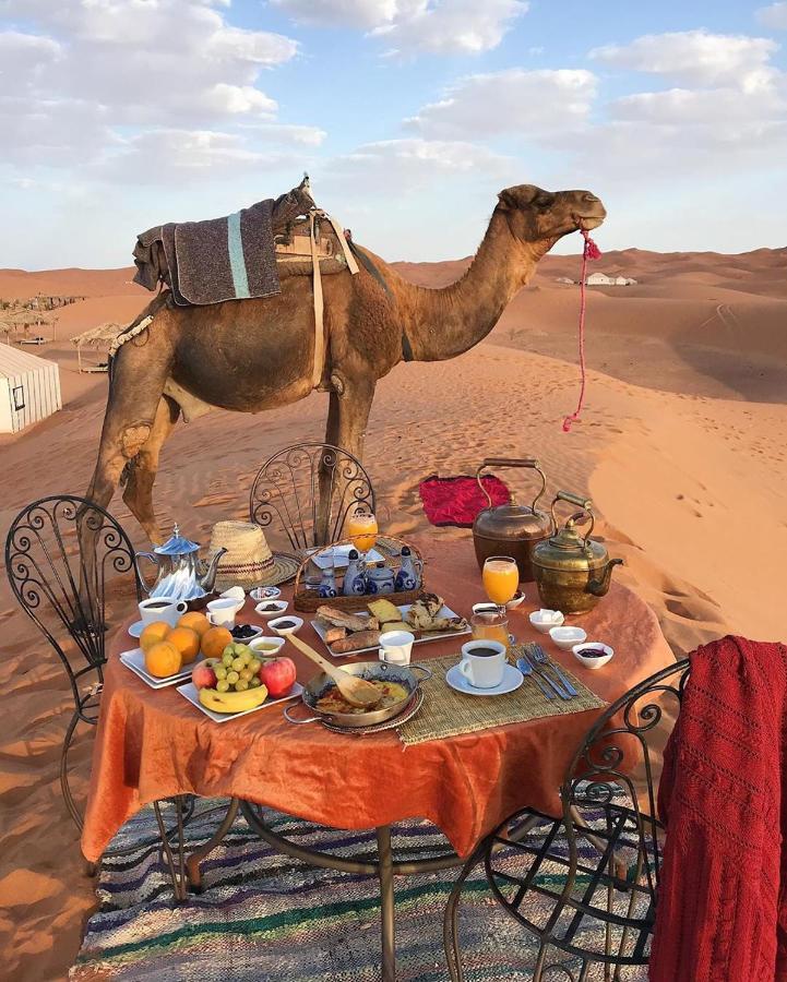 Camel Trekking Desert Camp Мерзуга Екстер'єр фото